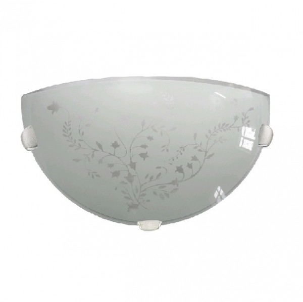 Фото Светильник настенно-потолочный рс-023 нежность гл. (половинка)