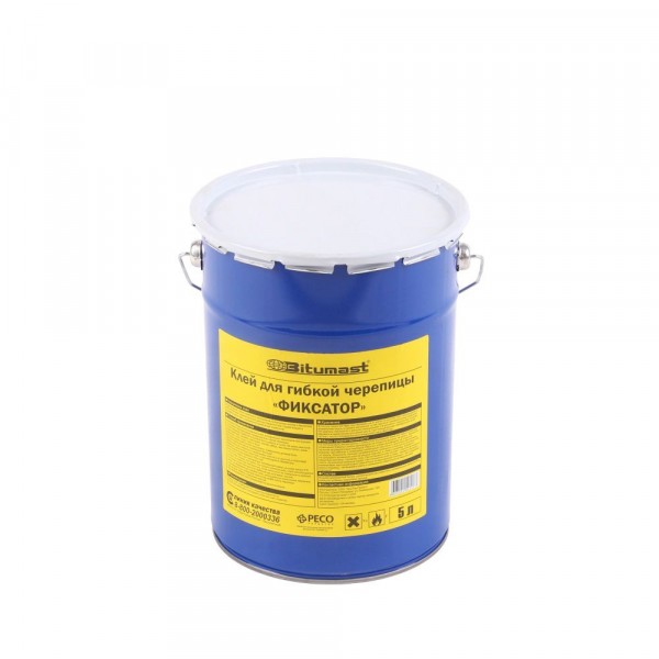 Фото Клей для гибкой черепицы bitumast, 5 л
