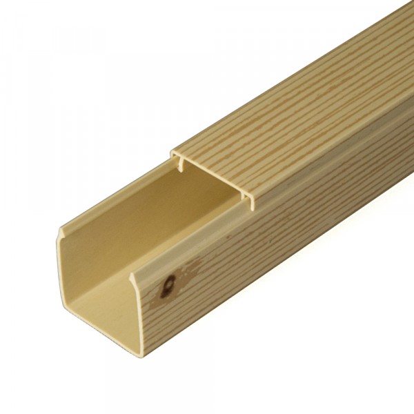 Фото Кабель-канал 25х25мм, цвет сосна, 2-й замок, 2м, промрукав