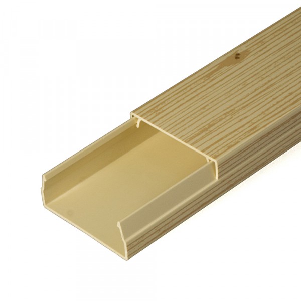 Фото Кабель-канал 40х16мм, цвет сосна, 2-й замок, 2м, промрукав