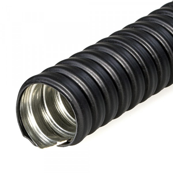 Металлорукав 10мм в пвх оболочке (на отрез кратно 1м) мрпи-нг-10, строитель, pr.09103