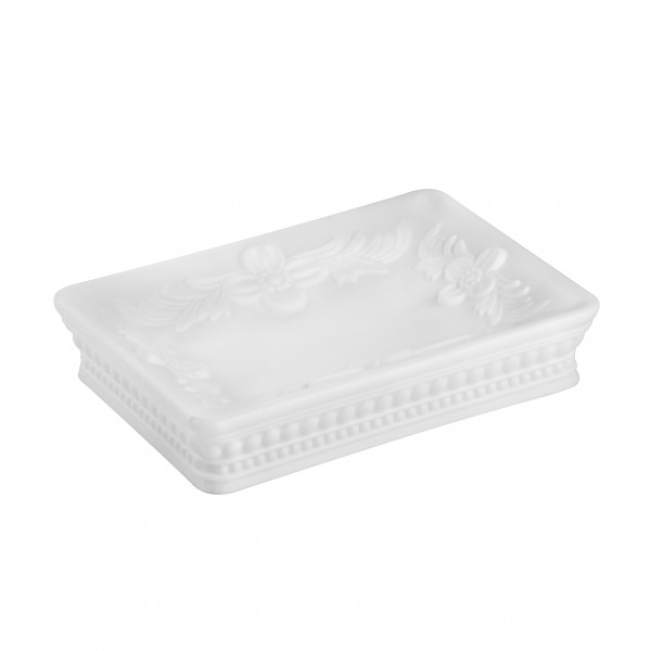 Фото Мыльница настольная fs-36w бел пластик