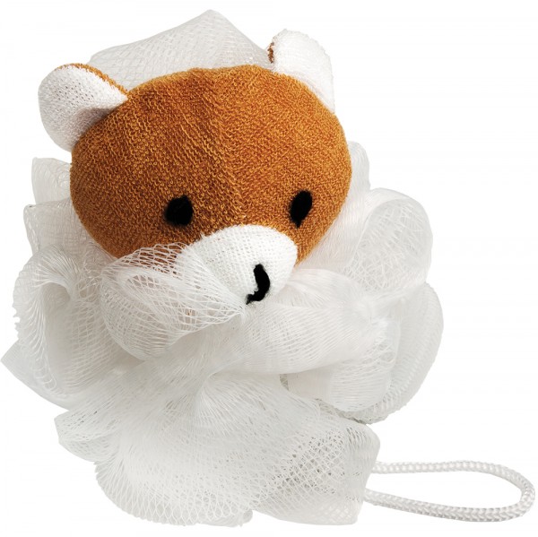 Фото Мочалка для душа бант с игрушкой /30