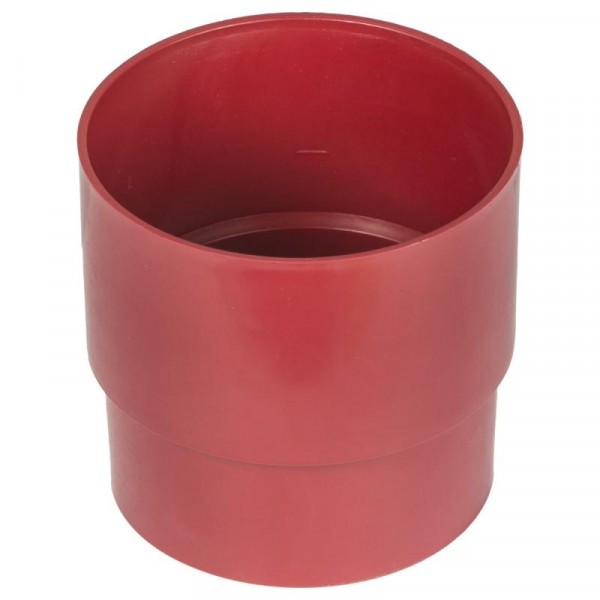 Муфта соединительная murol, цвет красный, 80 мм