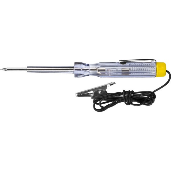 Фото Пробник-отвертка 6-24в stayer standard для автопроводки, флажок-подвеска 2573-24v_z01