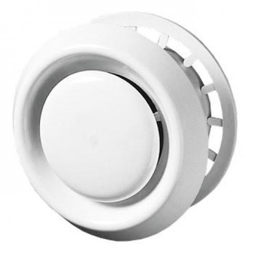 Фото Анемостат 100мм приточно-вытяжной с фланцем, а 100 врф, vents