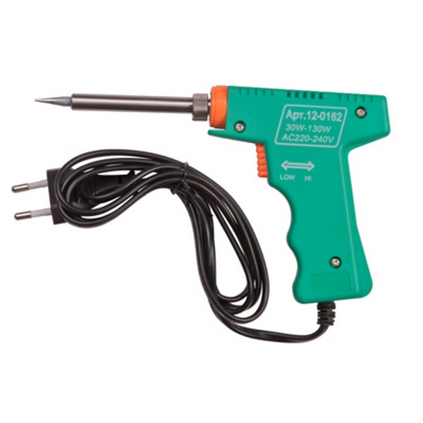 Паяльник импульсный (hs-50) 220v/30-130 вт (zd-80) rexant
