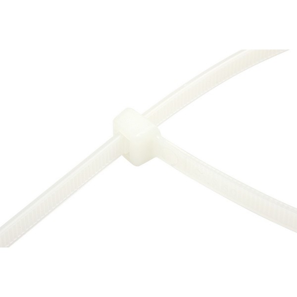 Фото Хомут пластиковый (стяжка) 5,0*350мм белый (100шт) нейлон, rexant 07-0350