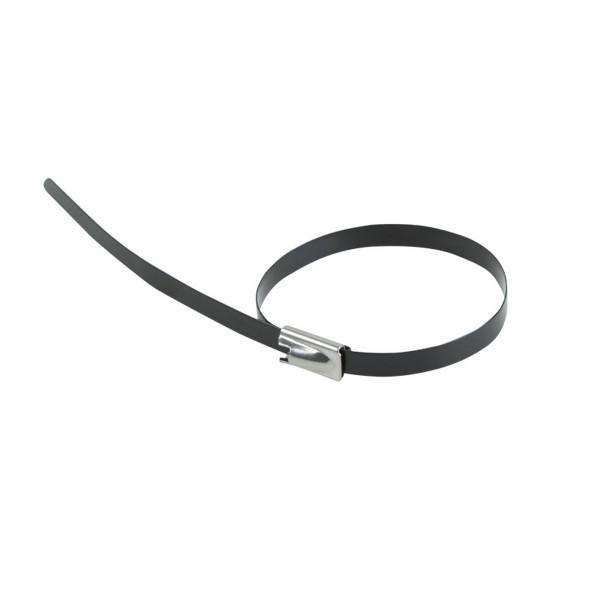 Фото Хомут стальной (стяжка) 4,6*200мм (50шт), rexant 07-0208