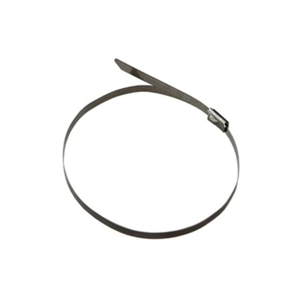 Фото Хомут стальной (стяжка) 4,6*300мм (50шт), rexant 07-0308