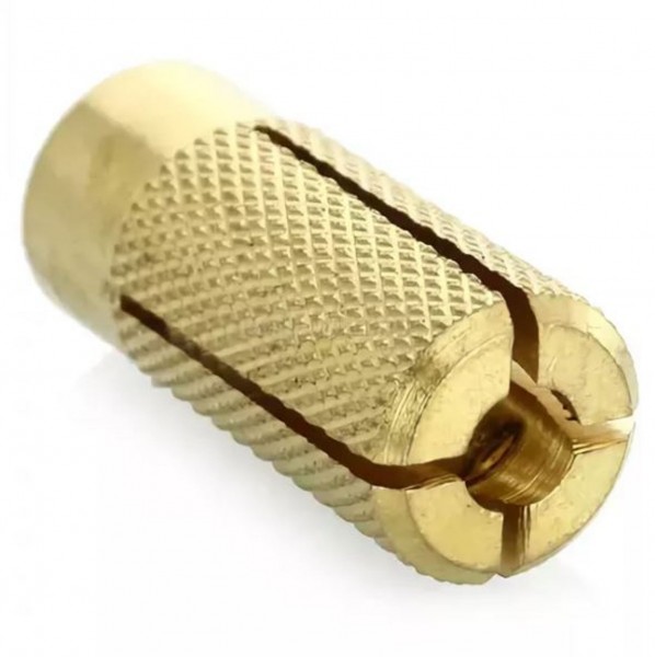 Фото Анкер забиваемый латунный м6 (10шт) пакет tech-krep