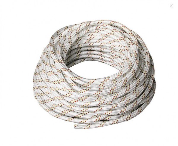 Фото Шнур вязаный пп 10мм с серд., универс., цветной, 20м