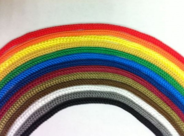 Фото Шнур вязаный пп 2мм с серд., универс., белый, 50м