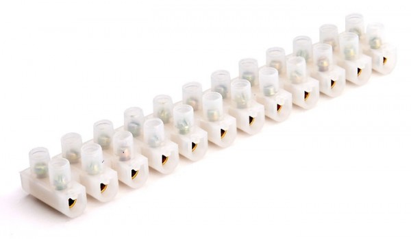 Фото Колодка клеммная 12пар п/э 4*10мм зви-15