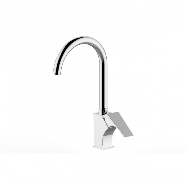 Фото Смеситель для кухни однорычажный right rh519 поворотный излив