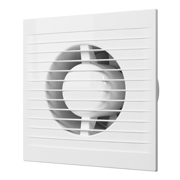 Фото Вентилятор вытяжной осевой накладной 125мм e 125 s белый, с москит.сеткой, эра