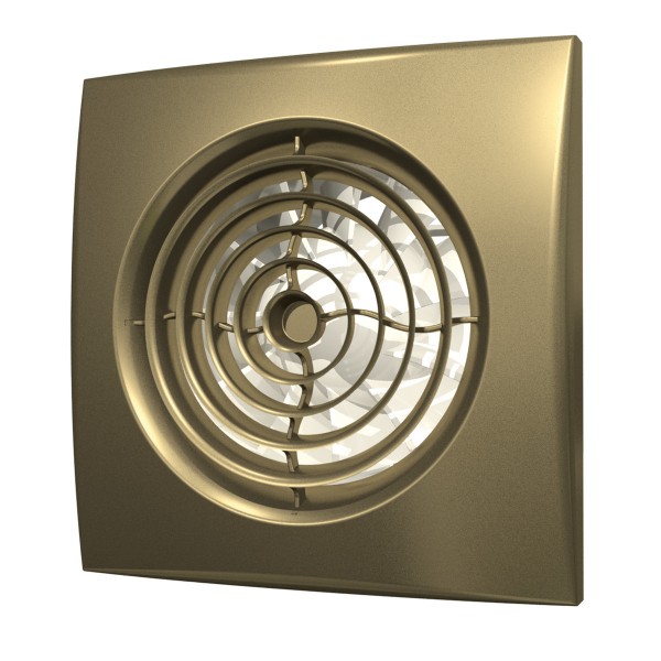 Фото Вентилятор вытяжной осевой накладной 100мм aura 4c с обратным клапаном белый, diciti