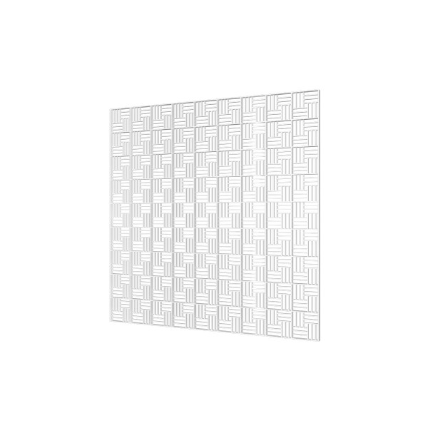 Фото Решетка вентиляционная декоративная потолочная 595х595, белый, п6060дп