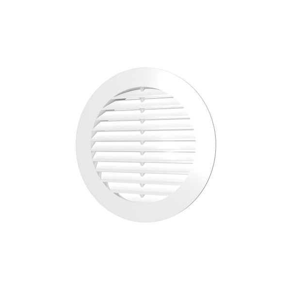 Фото Решетка вентиляционная круглая d150 пластмас. (фланец d125) 12рк, эра