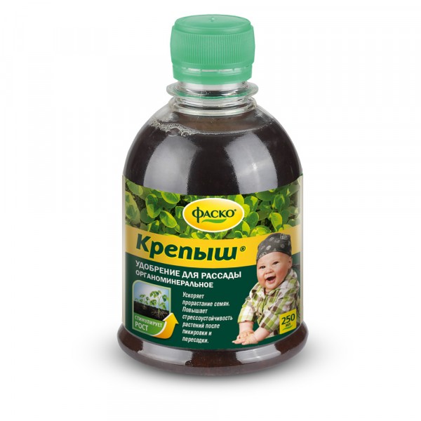 Фото Удобрение органоминеральное жку крепыш 0,25л