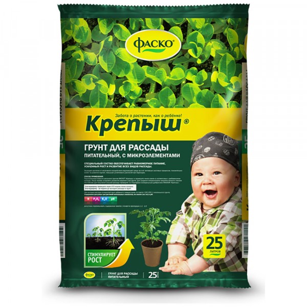 Фото Грунт крепыш фаско 25л
