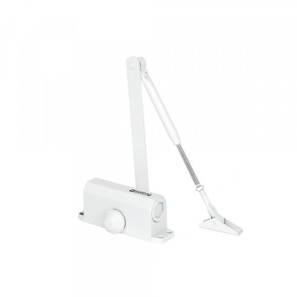 Доводчик фабрика замков  15-25 белый