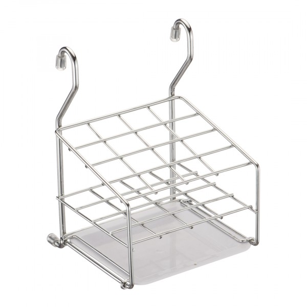 Фото Держатель навесной для столовых приборов 149*150*222мм хром