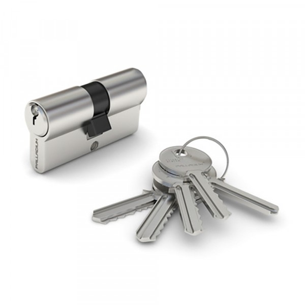 Фото Механизм цилиндровый palladium al 35х45 ключ/ключ ср(хром)