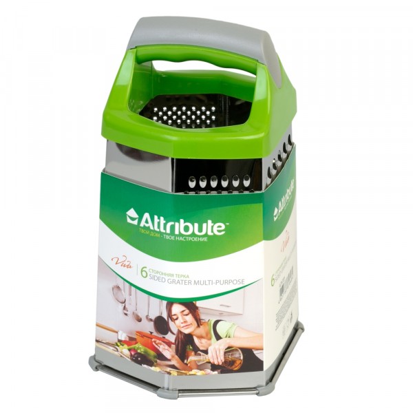 Фото Терка 6-и сторонняя viva grey-green