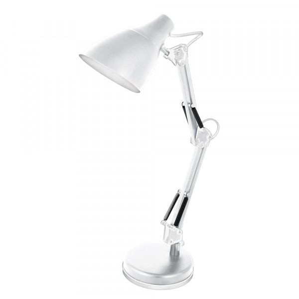 Фото Светильник настольный kd-331 c01 белый 40w, e27