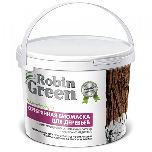 Фото Биомаска серебряная для деревьев робин грин 3,5кг