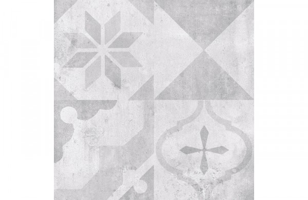 

плитка напольная cement fortezza -40 decor 40х40 (1,60)