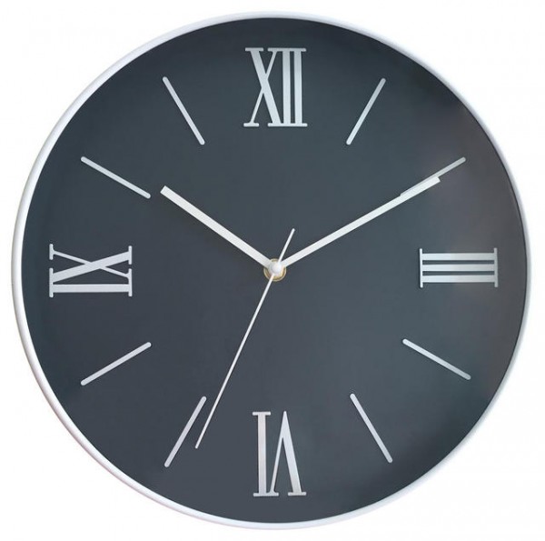 Фото Часы настенные круглые artlink clock dark blue 30,6х30,6см 79787