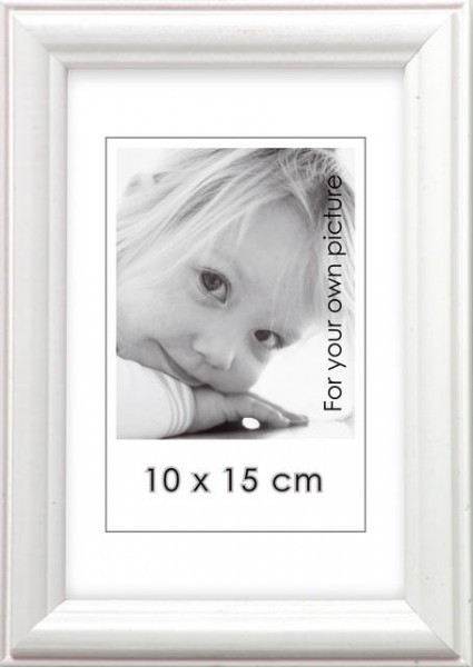 Фото Фоторамка line white 10*15 53304