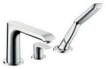 

смеситель для ванны hansgrohe metris 31190000
