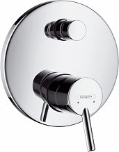

смеситель для ванны с душем встраиваемый hansgrohe talis s 32475000