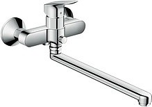 

смеситель для ванны hansgrohe logis 71402000