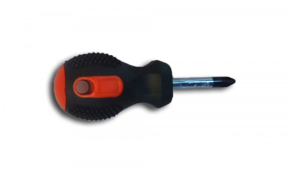 Фото Отвертка №2*38мм крестовая с антискольз. двухкомп. ручкой matrix 12234