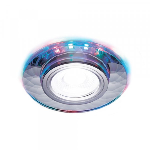 Фото Светильник точечный ambrella s211 ch/rg/mr16+3w led rgb хром/прозрач.