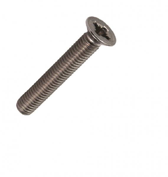 Фото Винт полн. рез. потай. гол. нерж. ст. 5х70 а2 (4шт) din965