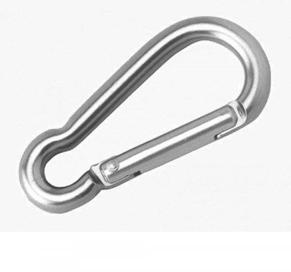 Фото Карабин 80 мм тип 125 та  (1 шт) - пакет tech-krep