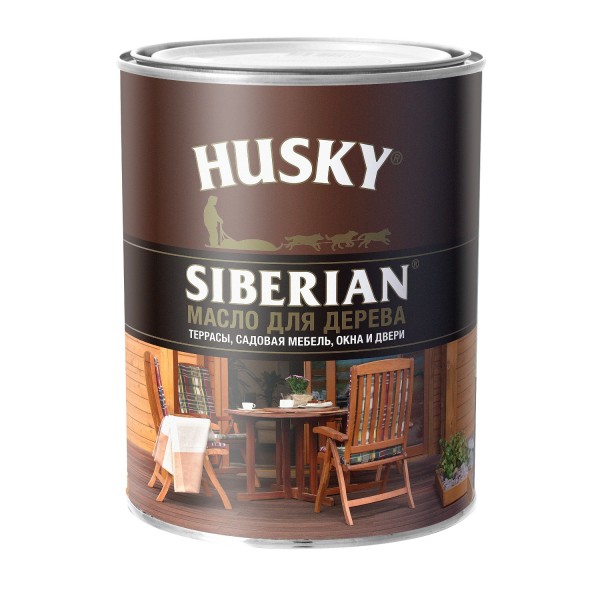 

масло для дерева husky siberian 0,9л