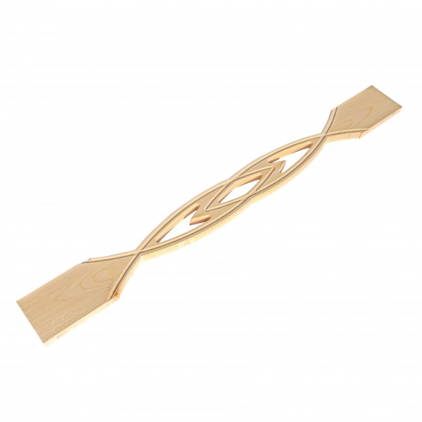 Фото Балясина прорезная №1, 90 х 900 мм