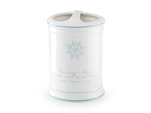 Фото Стакан для зубных щеток с разделителем atlantic