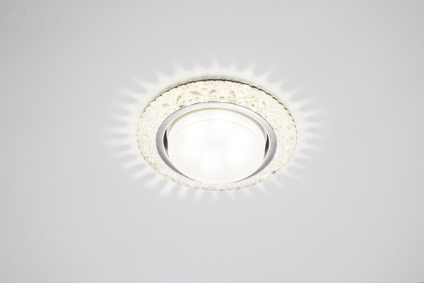 Фото Светильник crystal led 7, gx53 прозрачный