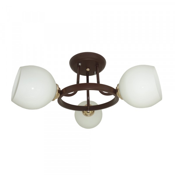 

светильник рс19610 brn+fg/3c