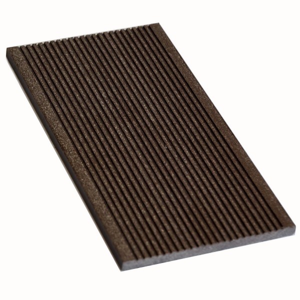 Торцевая планка мастер дэк classic, цвет венге, 3000 х 130 х 9 мм