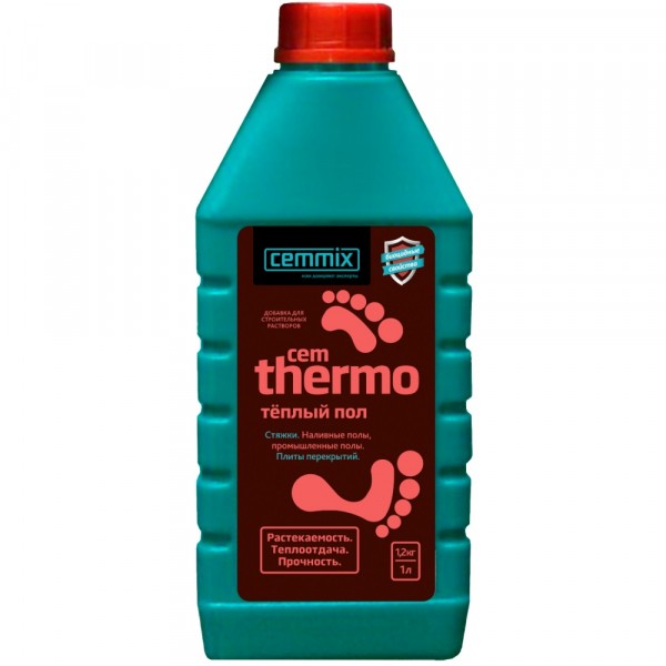 Добавка для теплых полов cemmix cemthermo, 1 л