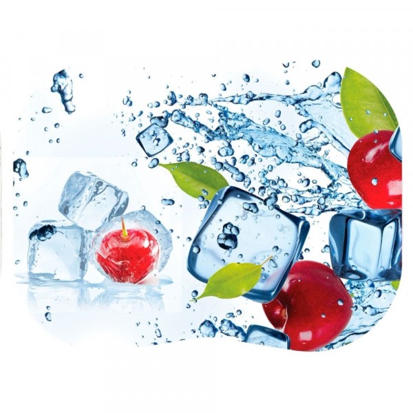 Фото Мат разделочный пп 30*40см вишня