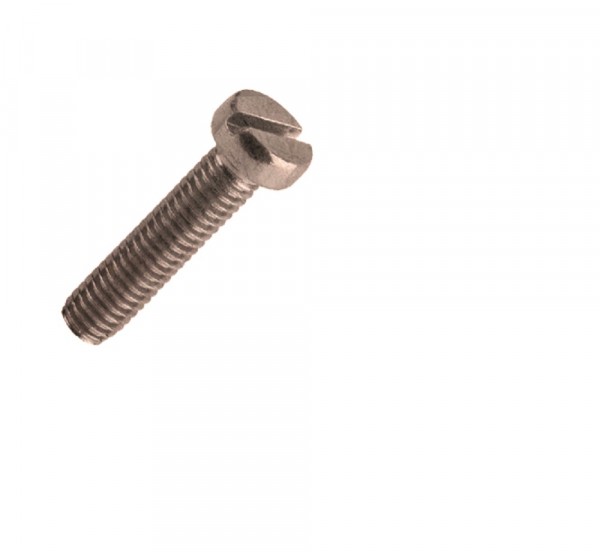 Фото Винт с цилиндрической головкой шлиц нерж. ст. 4х30 а2 (6шт) din84